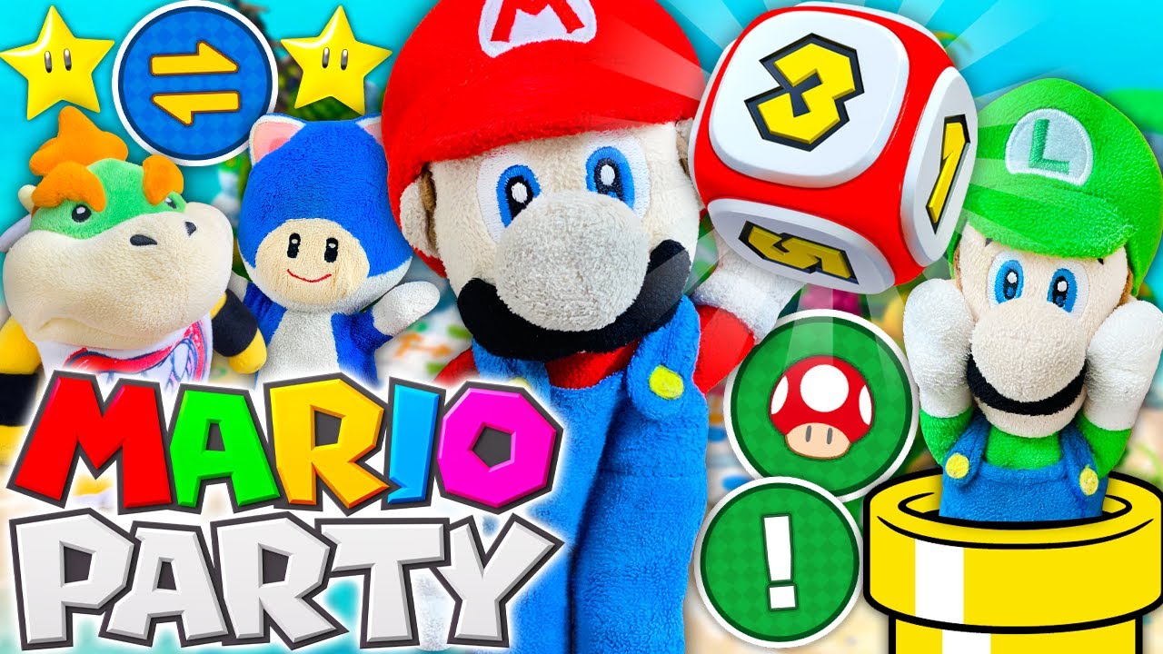 Paper Mario Bros - Mario Party Plush!