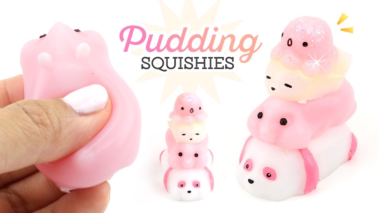 How to Make Shiny Pudding Squishies