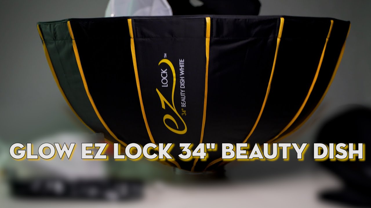 Glow EZ Lock 34 inch Beauty Dish Softbox First Impression + Is this the BEST Budget Beauty Dish?