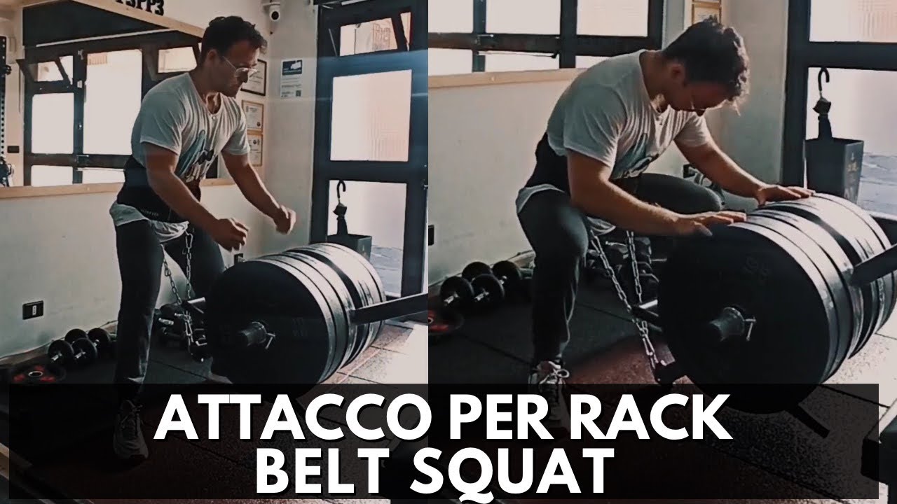 BELT SQUAT MACHINE | come, quando e perché inserirla nella programmazione | Accessori per rack