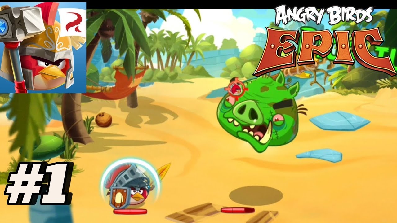 Angry Birds Epic (P1):Trở về với tựa Game tuổi thơ và hành trình Phá Đảo Bắt đầu