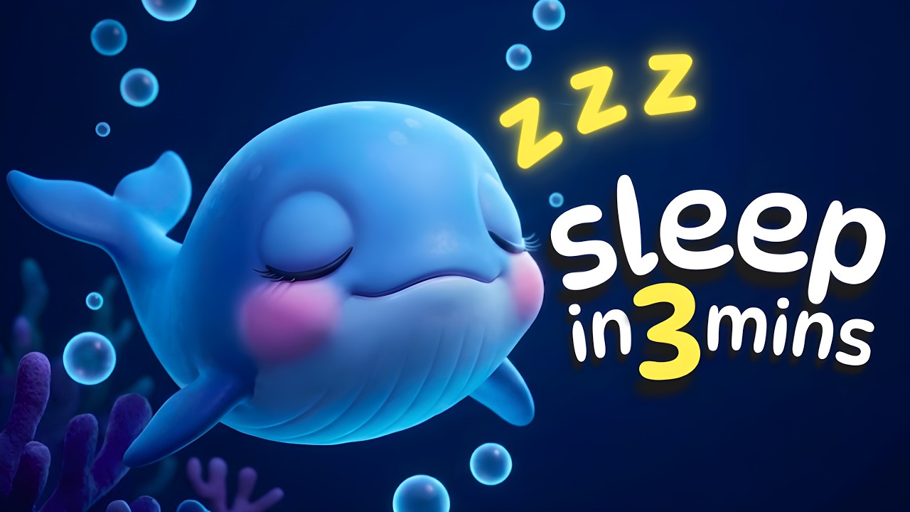 Fall Asleep in 3 Minutes 💤 Baby Sleep Music 🐠 Fish Aquarium Lullaby for Babies | Mozart for babies
