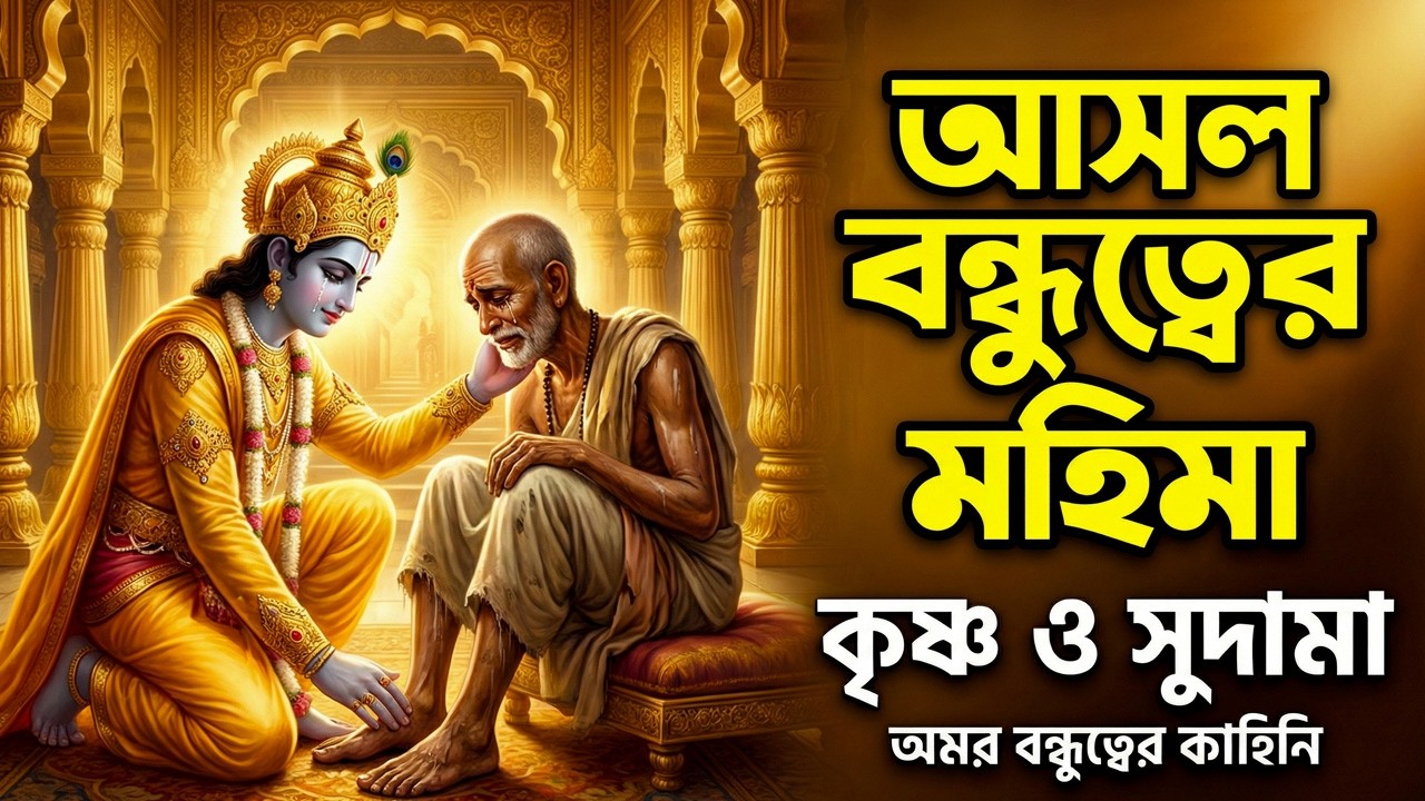 আসল বন্ধুত্বের মহিমা | কৃষ্ণ ও সুদামার অবিশ্বাস্য গল্প | মন কথা