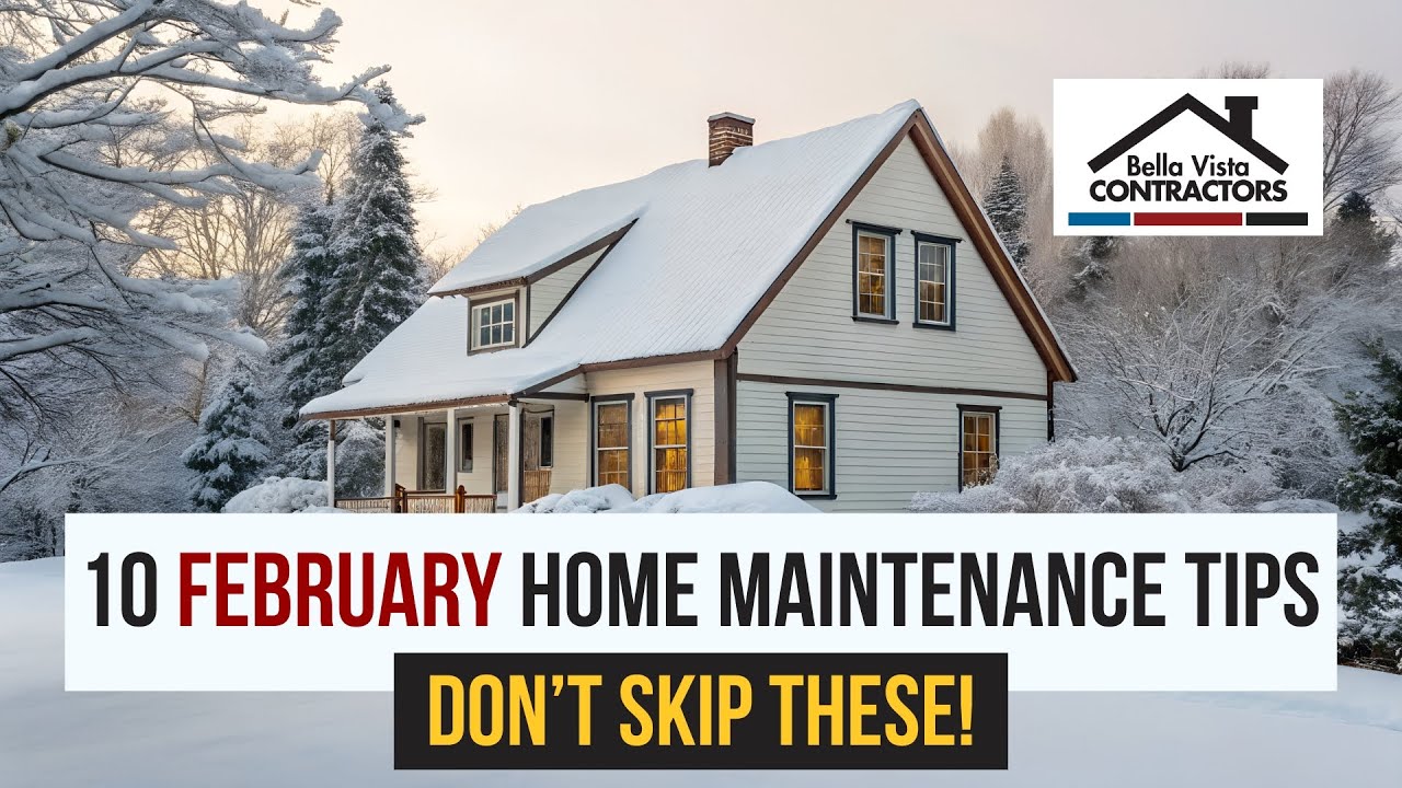 10 Essential Home Maintenance Tips for February!