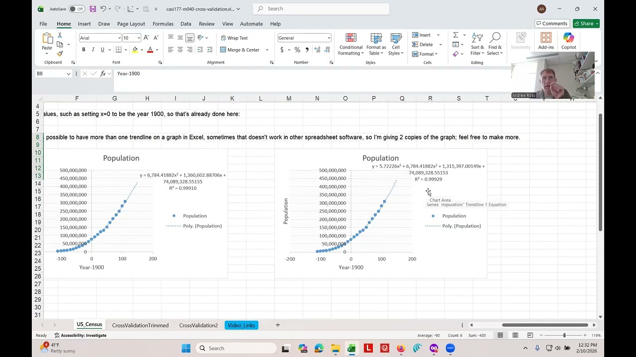 AI in STEM Professions: M040f, train test split, cross validation
