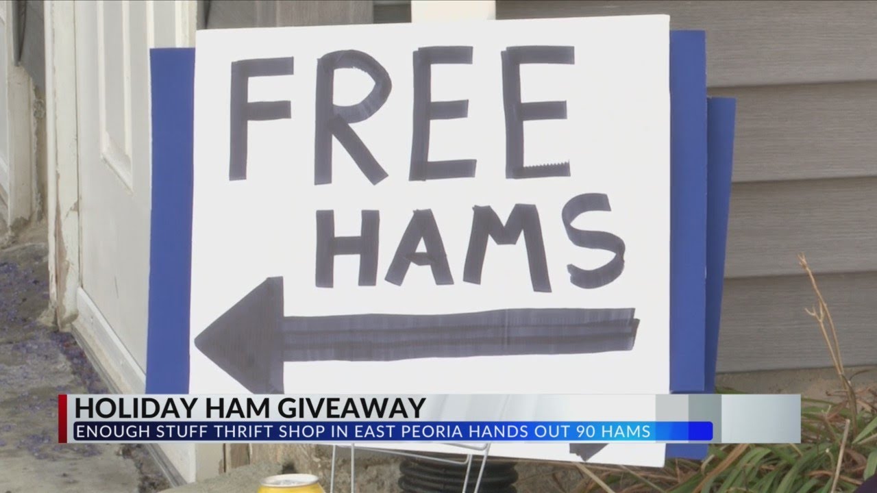 Enough Stuff Thrift Shop hosts Thanksgiving ham giveaway