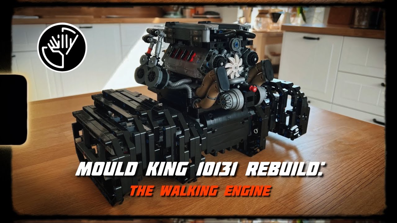 Mould King 10131 Rebuild | The Walking Engine | LEGO Technic