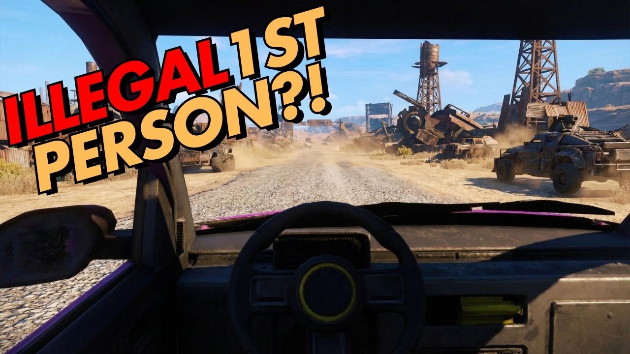 I TRIED FIRST PERSON CROSSOUT AND THIS HAPPENED!