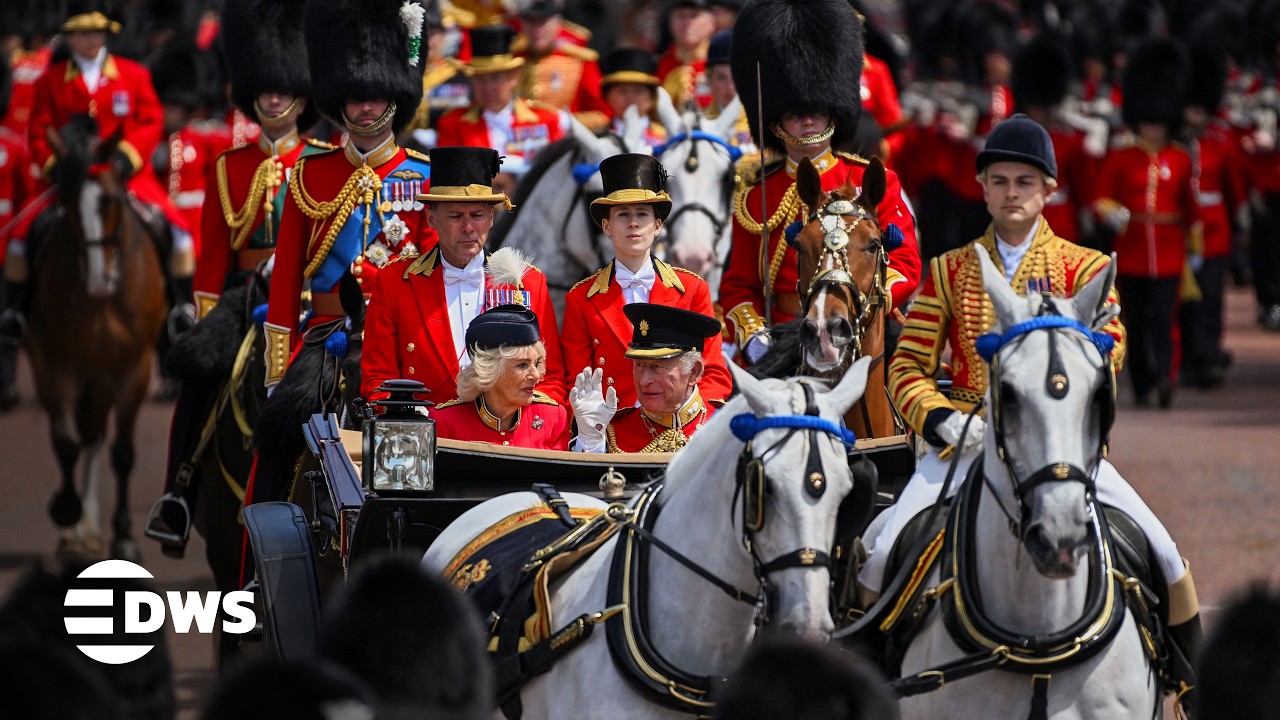 WATCH NOW: Historic Royal Parade Lights Up London For King Charles Birthday | DWS News | AQ14