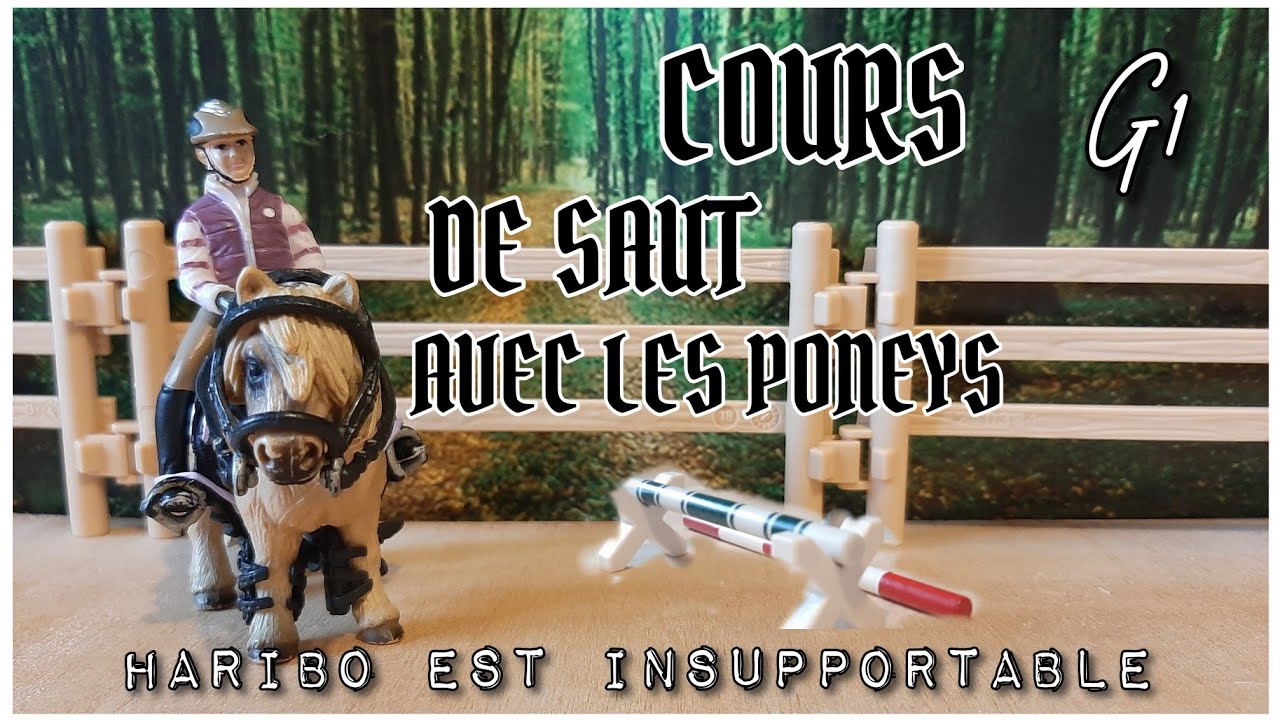 Schleich - Cours de saut avec les poneys ! - G1