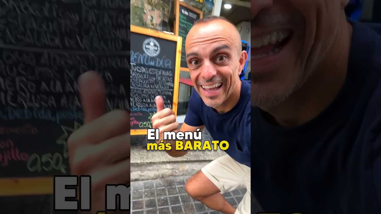 El MEN&Uacute; m&aacute;s BARATO 🤑