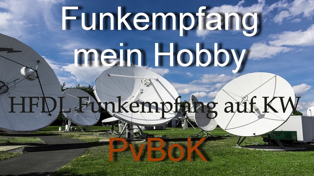 HFDL Flugfunk auf Kurzwelle - Mein Hobby der Funkempfang, Deutsch 1440p #03