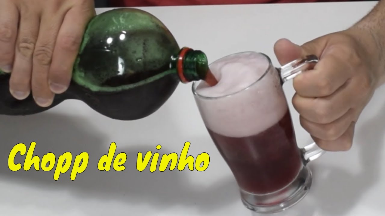 Como fazer o melhor  Chopp de Vinho Artesanal