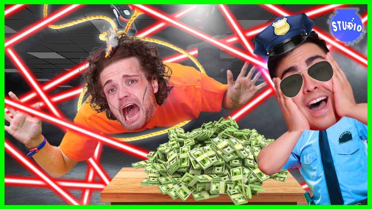 ESCAPE Indoor Obby Challenge!! New MYSTERY Member on The Studio Space!?