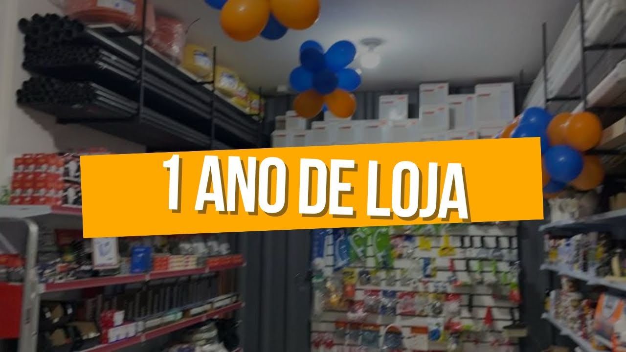 COMO ESTAMOS APÓS 1 ANO DA INAUGURAÇÃO? LOJA ELETRICA E MATERIAL DE CONSTRUÇÃO 