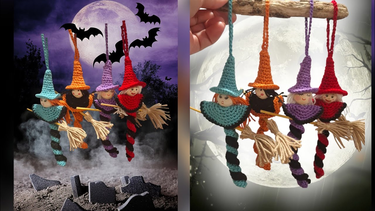 Streghette a spirale Halloween ( Worms Witch Halloween ) by Anna Perri .
