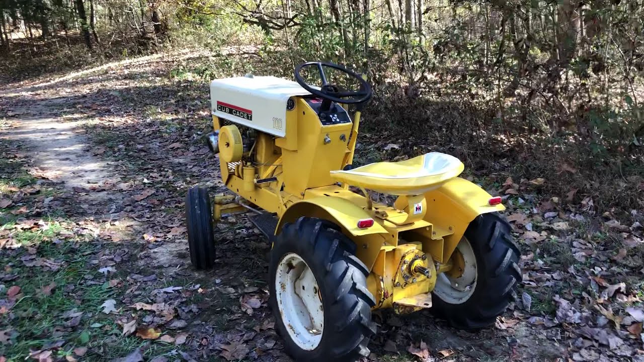 New to Me Cub Cadet 100!