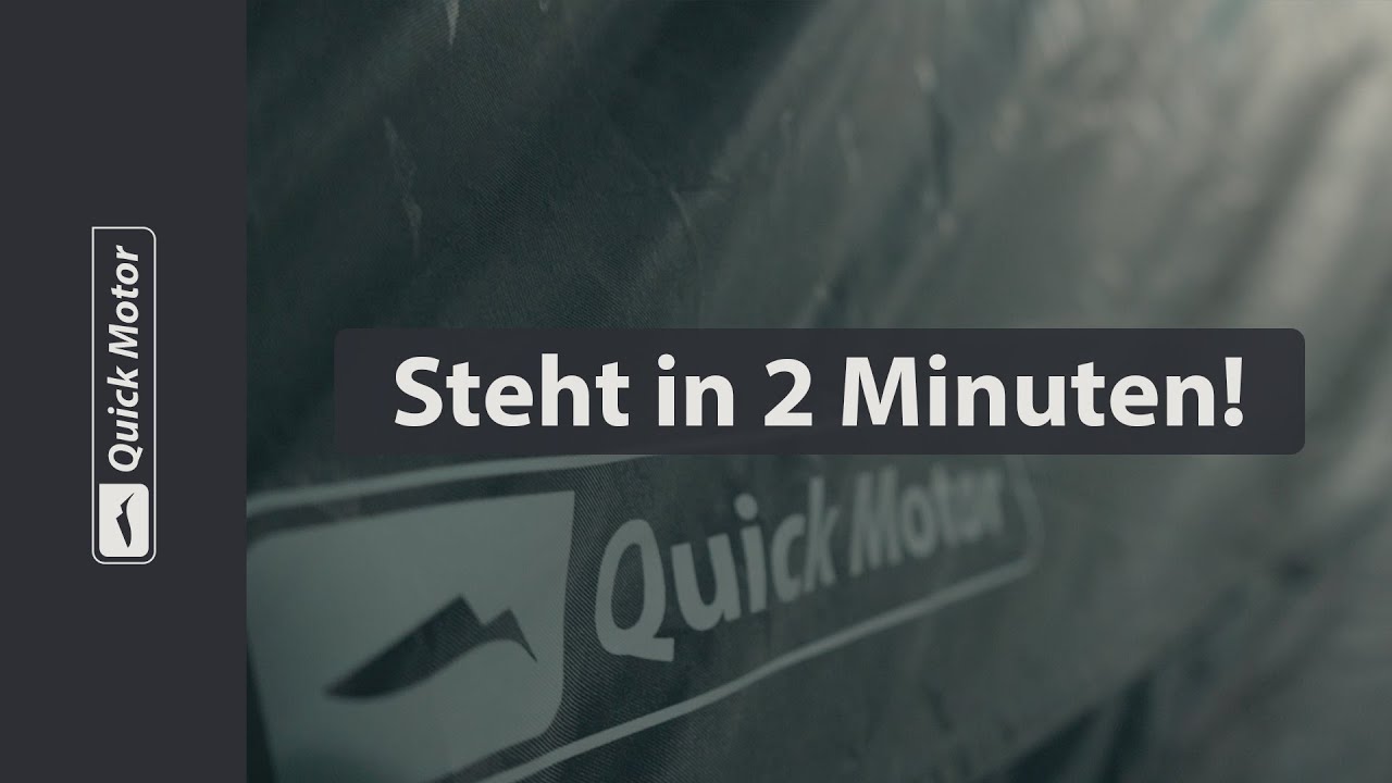 qeedo Quick Motor (2020) Busvorzelt - Teaser zum Schnellaufbau-Vorzelt