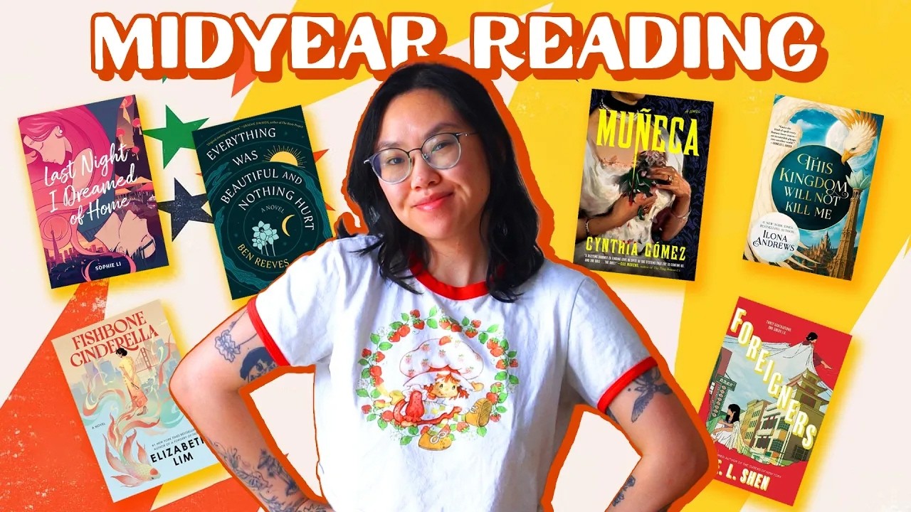 the air is toxic, the lettuce is toxic... anyway, here's my mid-year reading updates