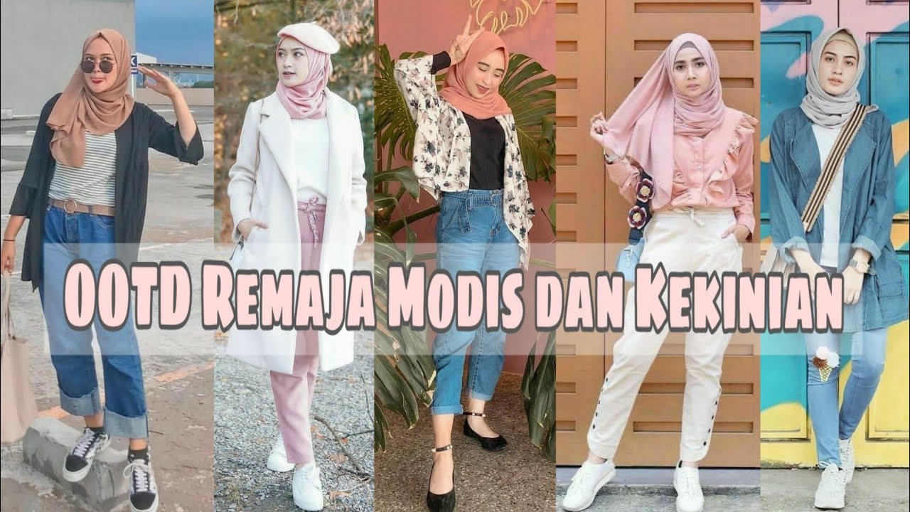 OOTD Remaja Modis dan Kekinian dengan Bawahan Celana