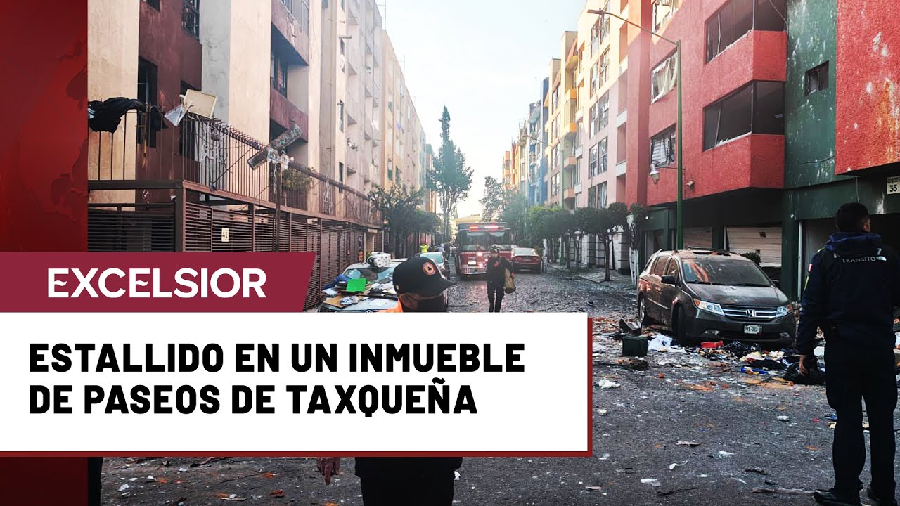 Explosi&oacute;n por tanque de gas en edificio habitacional en Coyoac&aacute;n, CDMX