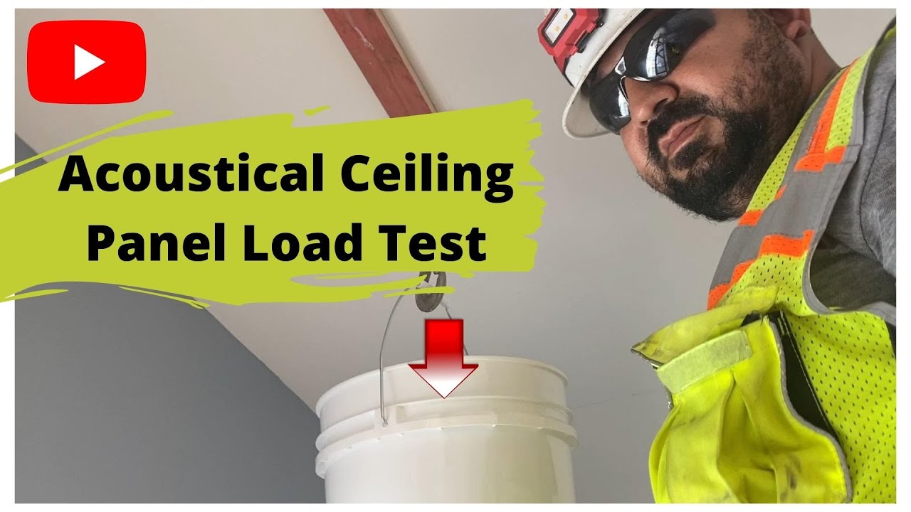 Tectum Ceiling Panels - Furring Strips Load Test