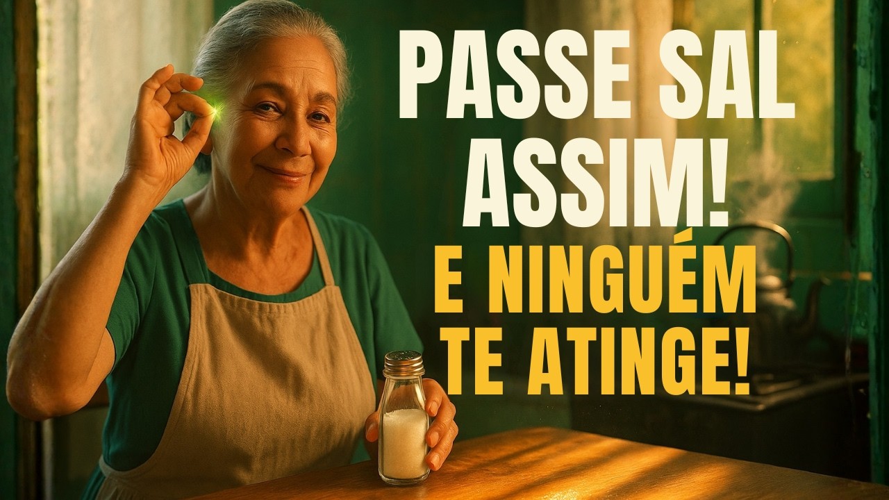 Passe SAL atrás das orelhas antes de sair de casa — Reza antiga que corta inveja e fecha o corpo!