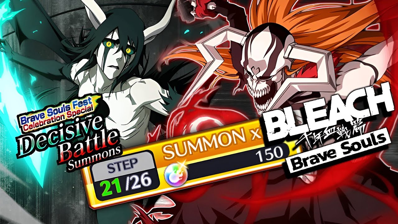 Brave Souls Fest Celebration Special: Decisive Battle Summons || BLEACH BRAVE SOULS