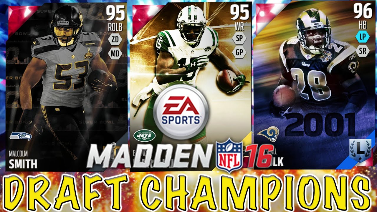 THE BIG THREE ARE UNSTOPPABLE AND EPIC GAME!! - Madden Draft Champions 16