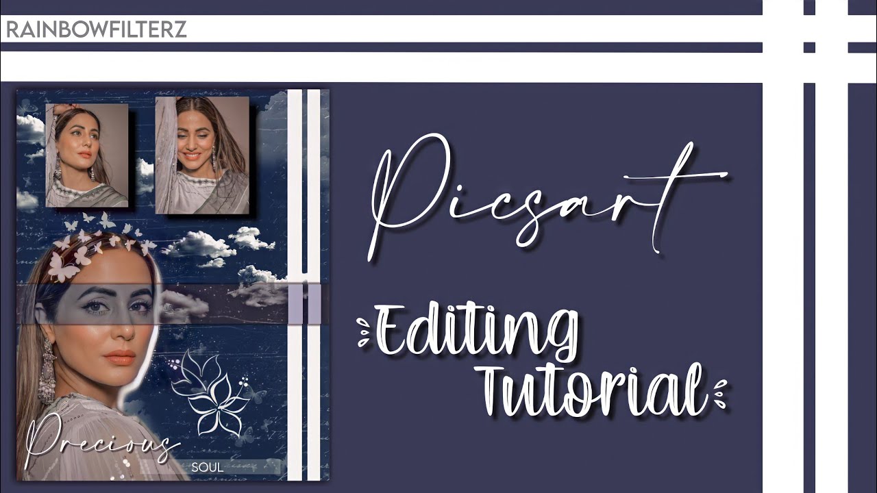Picsart Editing Tutorial By Rainbow Skills