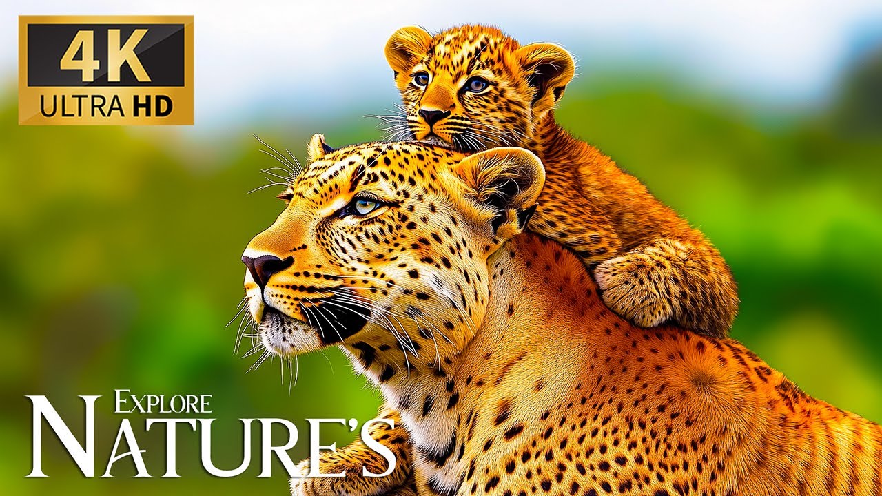 Explore Nature’s 4K Animal Kingdom 🌍 Tranquil Wildlife with Calm Piano Flow for Everyday Relaxation