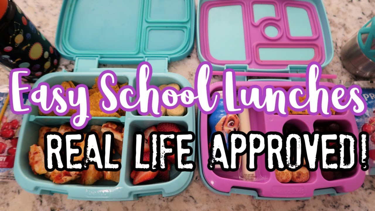 Easy School Lunches | Real Life Approved!
