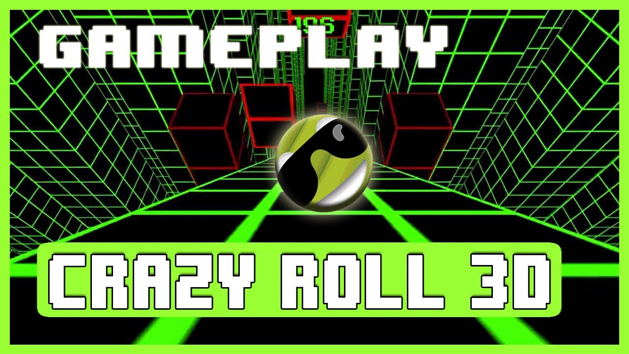 Crazy Roll 3D Gameplay (Slope plagiarism)