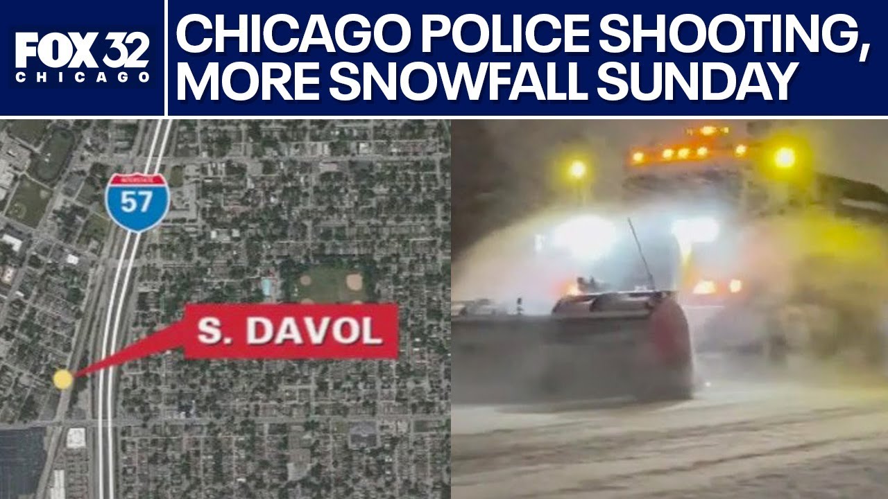 Chicago police officer, 2 other people shot on the South Side | FOX 32 News at 7