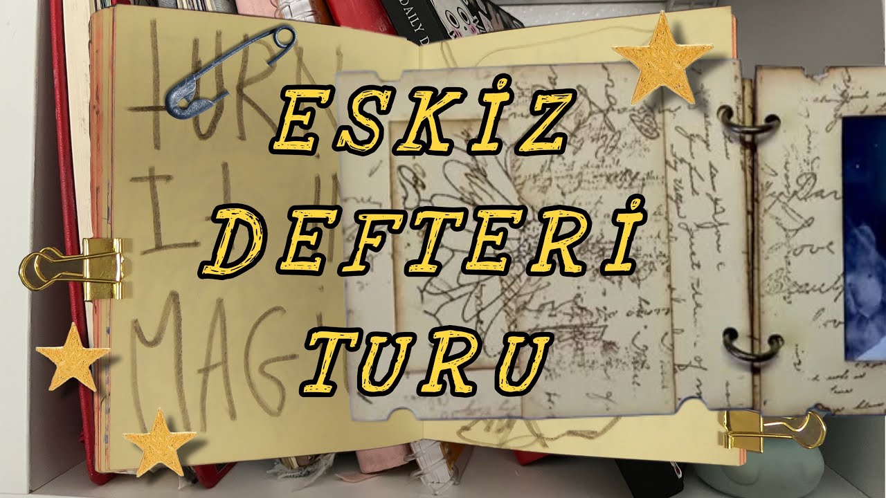ESKİZ DEFTERİ TURU YAPIYORUZ!!SKETCHBOOK TOUR ⭐️#sketchbooktour #eskizdefteri #sketchbookart #art 