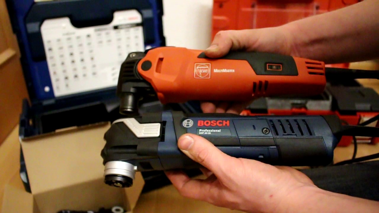 Bosch GOP 40-30 (Starlock) und Fein FMM 350 Q Vergleich auf deutsch