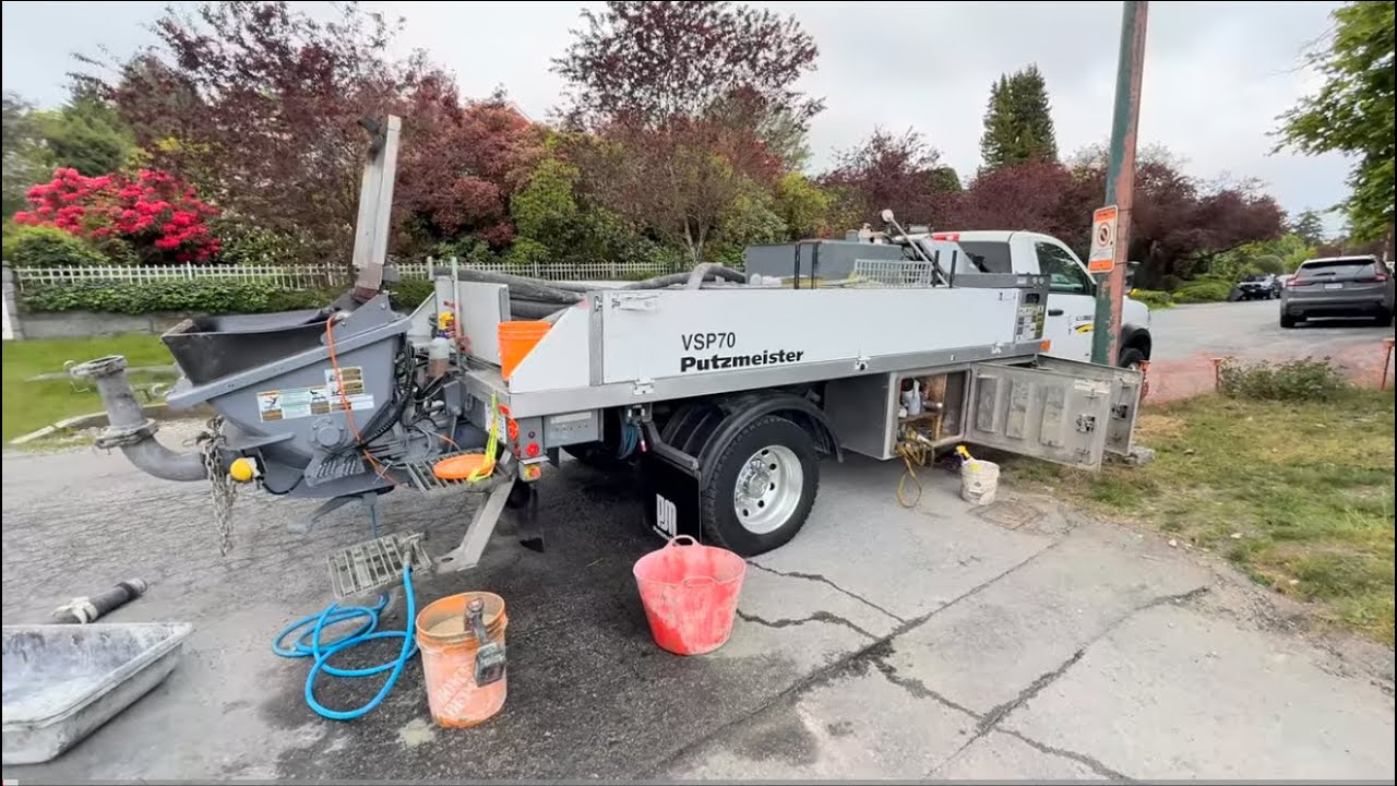 Line-Pumping Concrete 400’ at a Mega-Mansion!!!