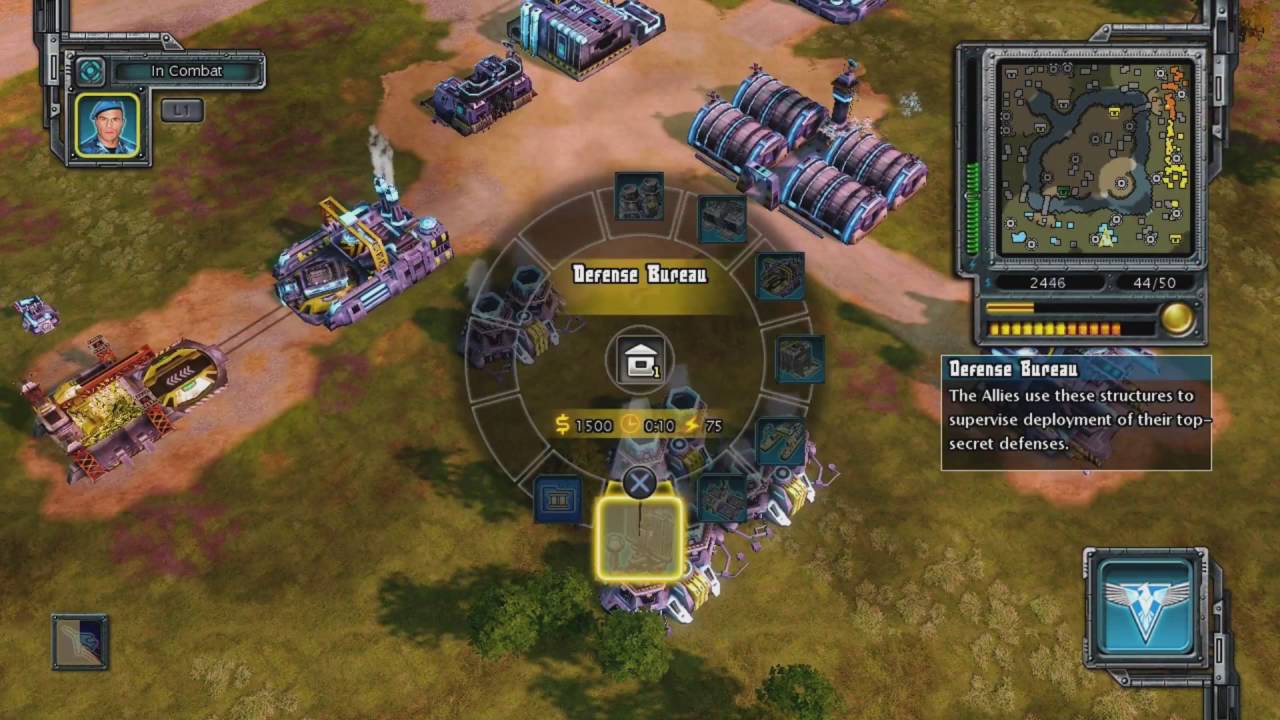 Red Alert 3 on PS4 - vs Brutal Ai 2v2 Allies Gameplay