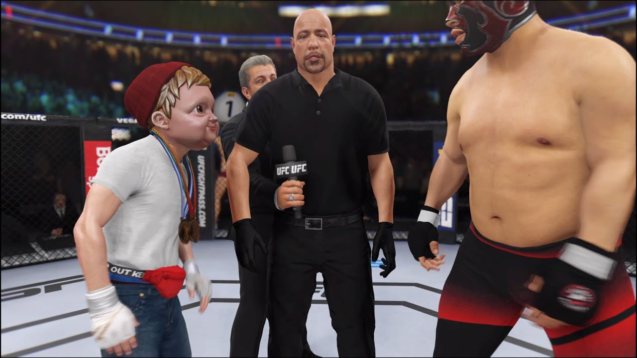 Hasbulla vs. Luchador - EA Sports UFC 4 - Crazy UFC 👊🤪