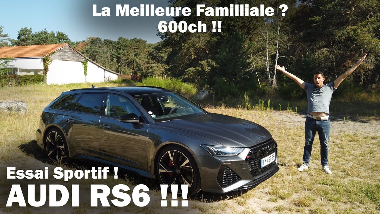 AUDI RS6 - Essai Sportif de 600ch - Launch control c'est parti !