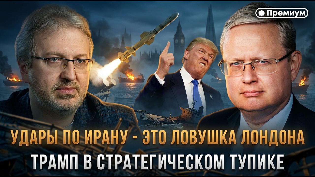 Михаил Делягин | Удары по Ирану - это ловушка Лондона. Трамп в стратегическом тупике