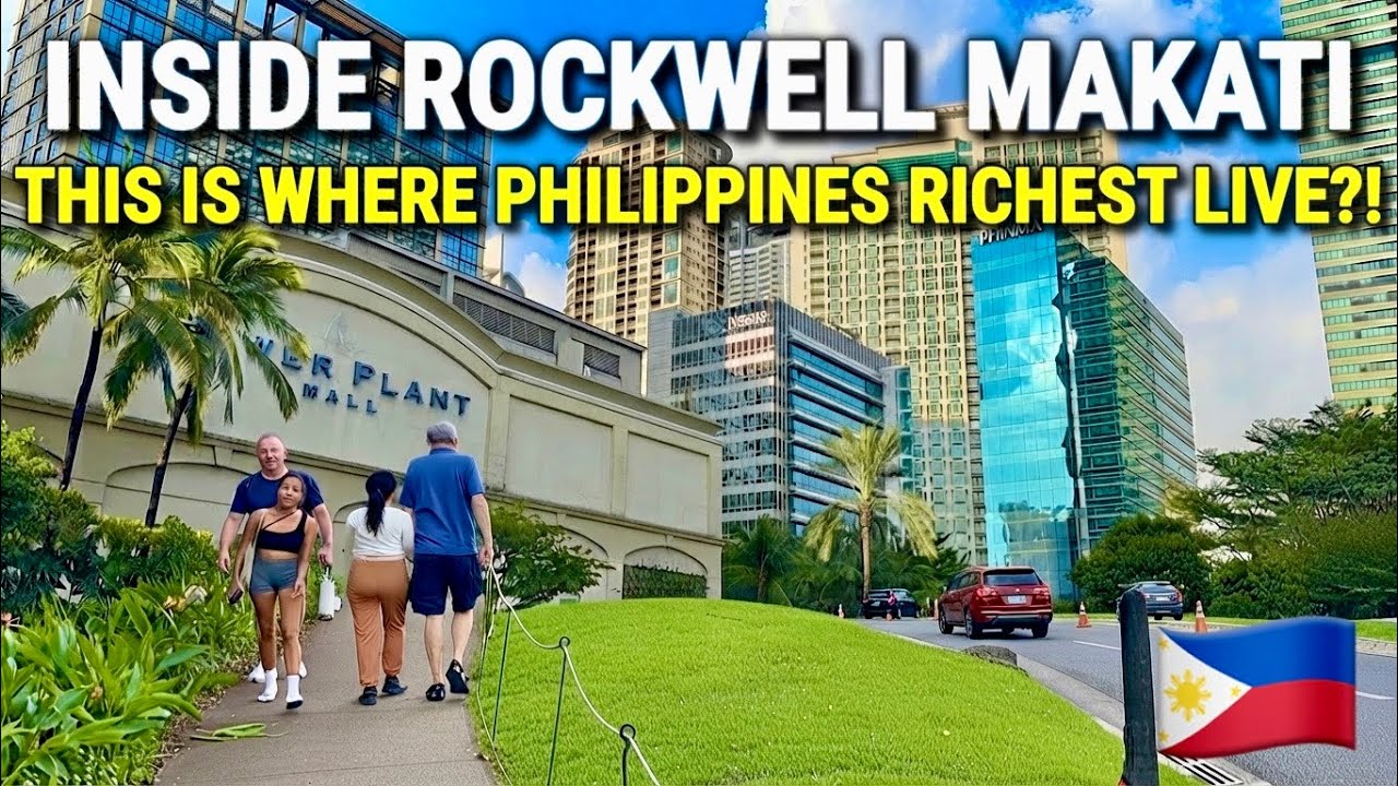 PHILIPPINES RICHEST LIVE & SHOP HERE?! Rockwell Makati Tour 2026 - Another Expensive Side of Manila!