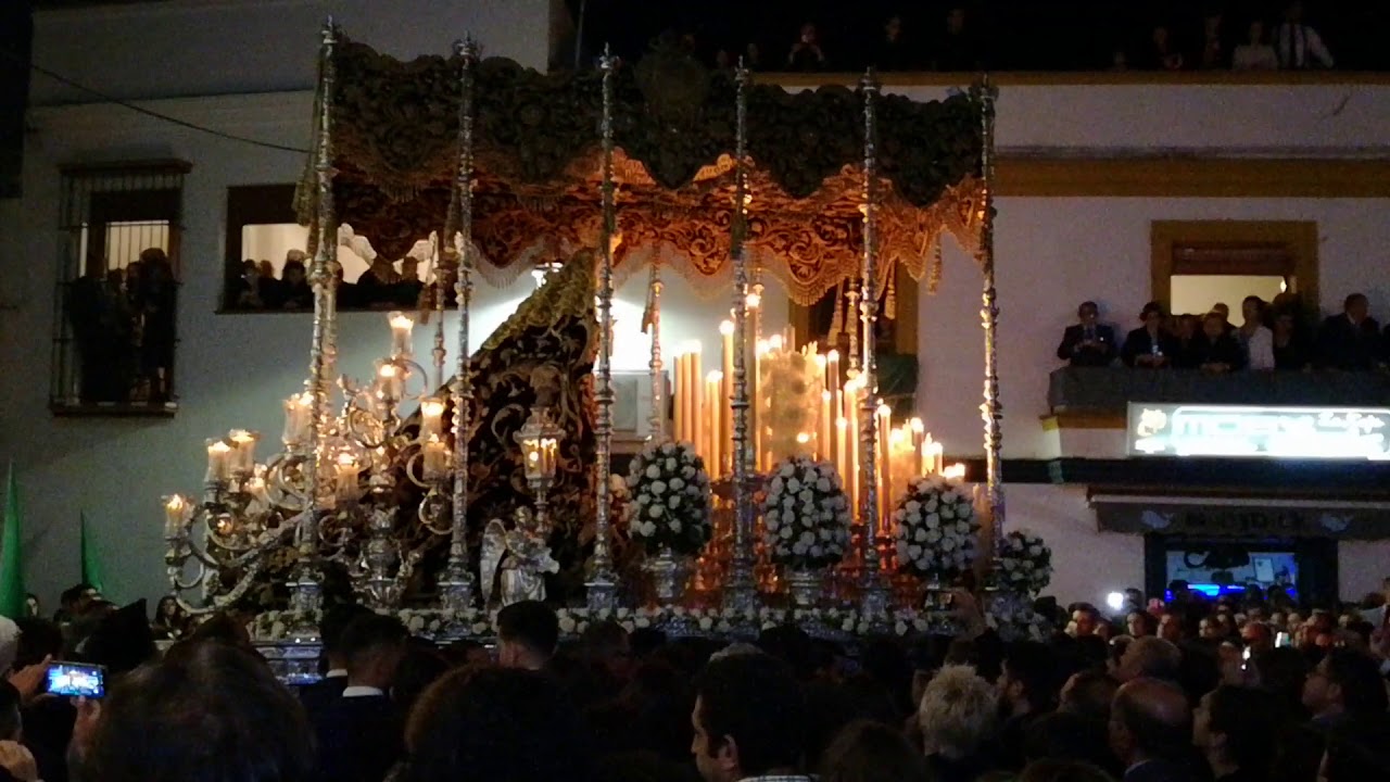 JUEVES SANTO 2019, Salida Mi Virgen de las Angustias- Alcala del río