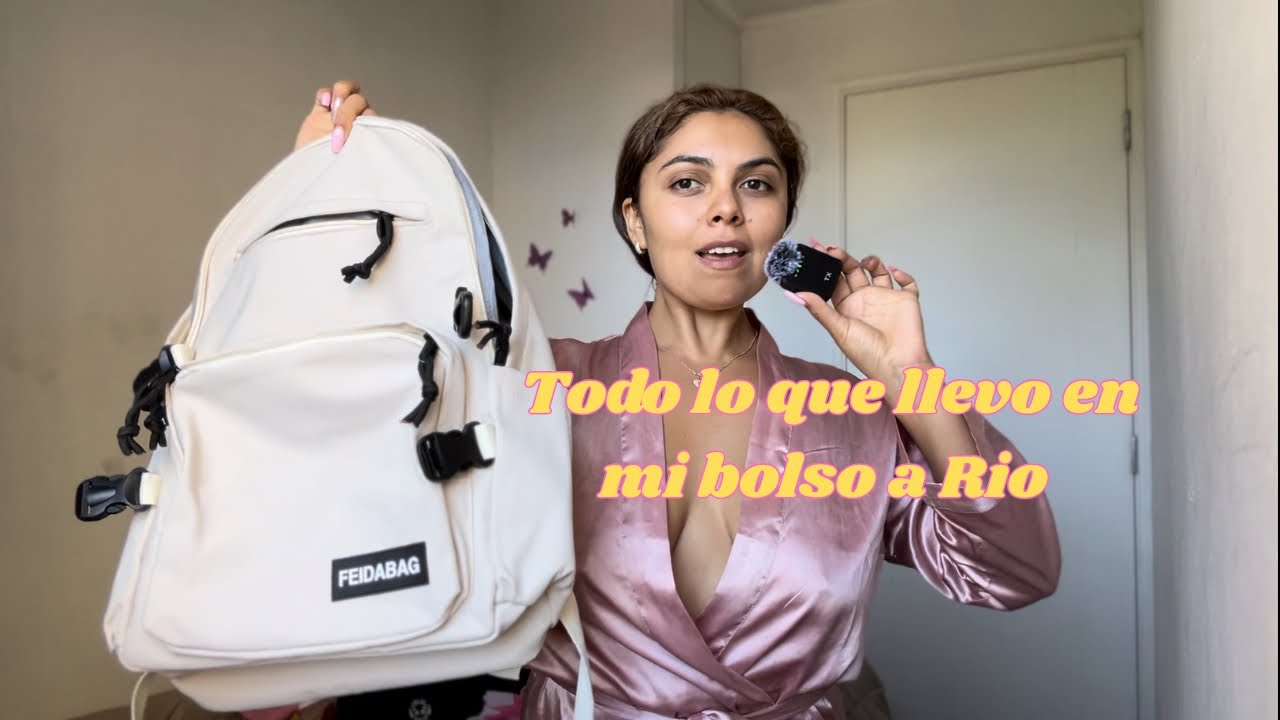 Todo lo que llevo en mi bolso a Río de Janeiro 🌟