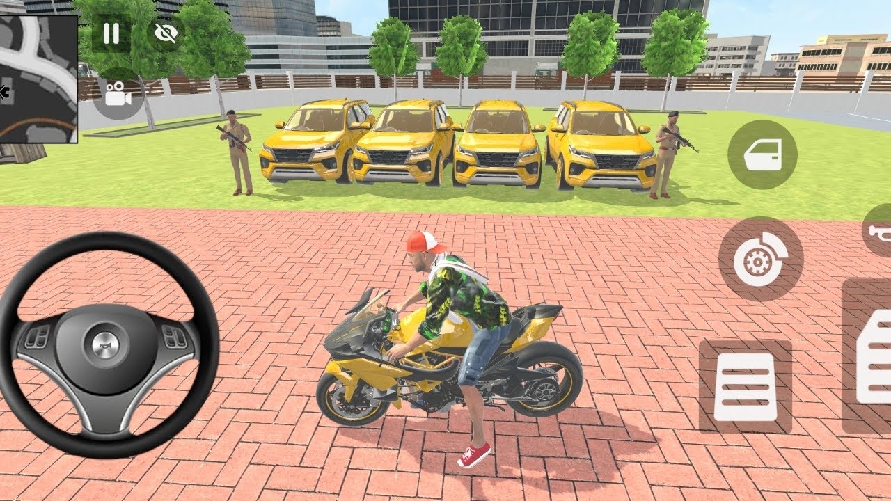🎮Franklin order by 4️⃣ golden 🏆 fortuner in Indian theft auto simulator 🎮