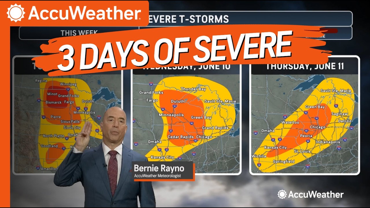 200 Million in Severe Weather Risk in Plains, Midwest, Including Tornadoes