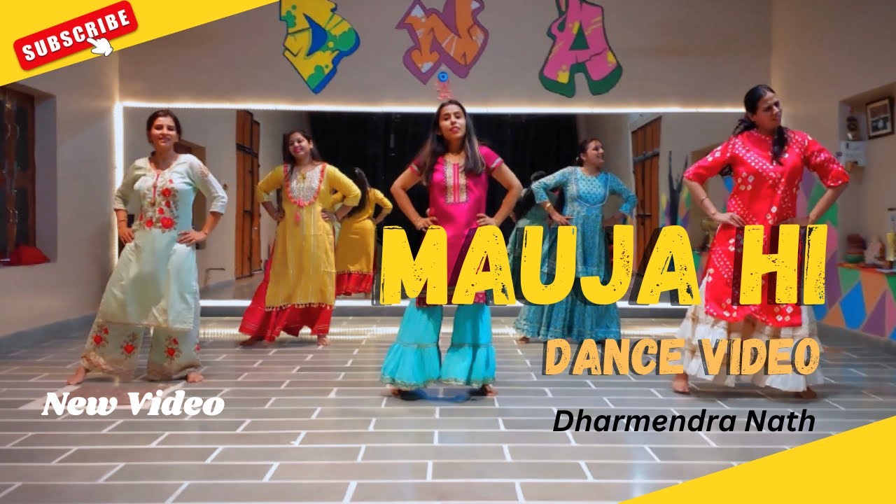 MAUJA HI MAUJA DANCE | DHARMENDRA NATH CHOREOGRAPHY@DNADANCESTUDIO-09 DNA #nocopyright #dance