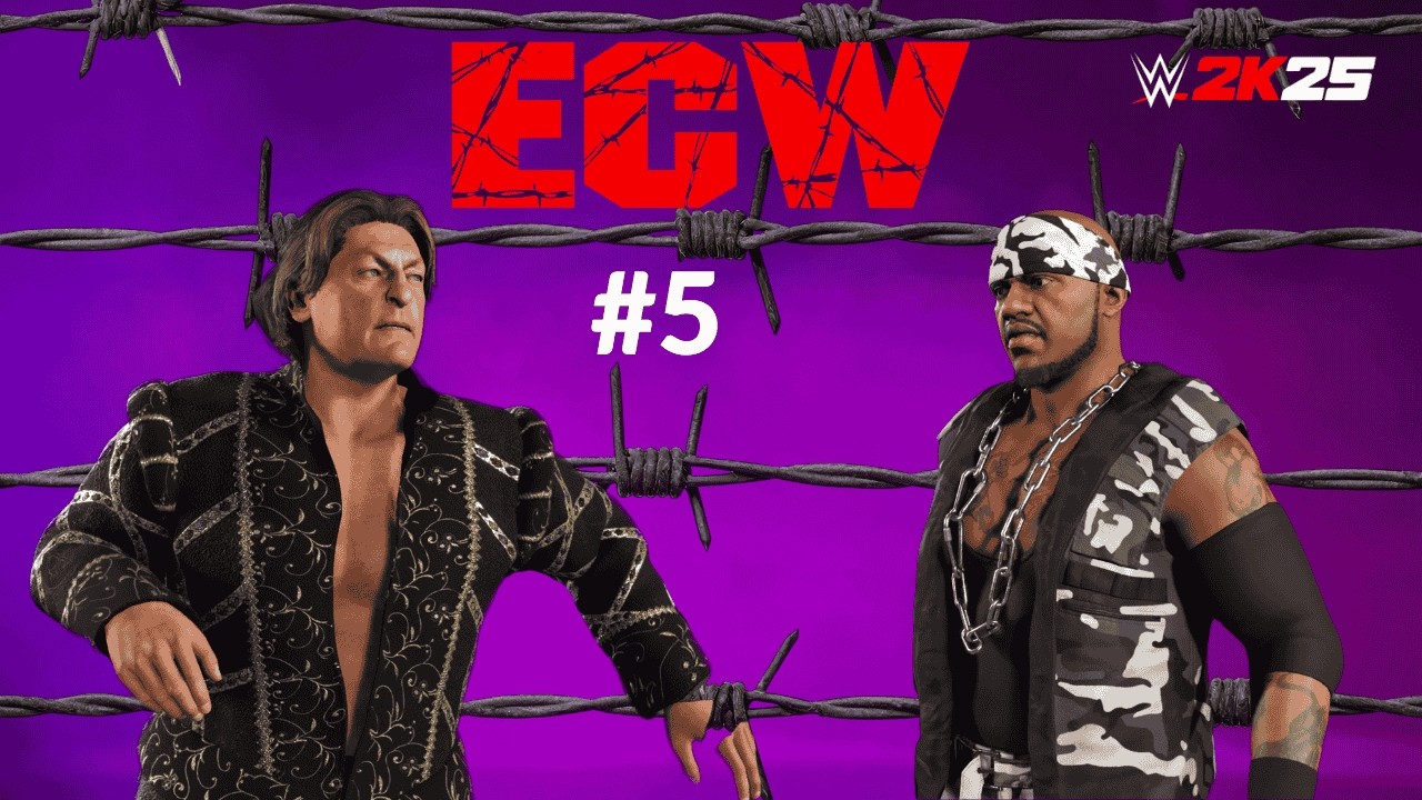 WWE 2K25 ECW Universe Mode LIVE – Episode 5 | CPU vs CPU Extreme Simulation
