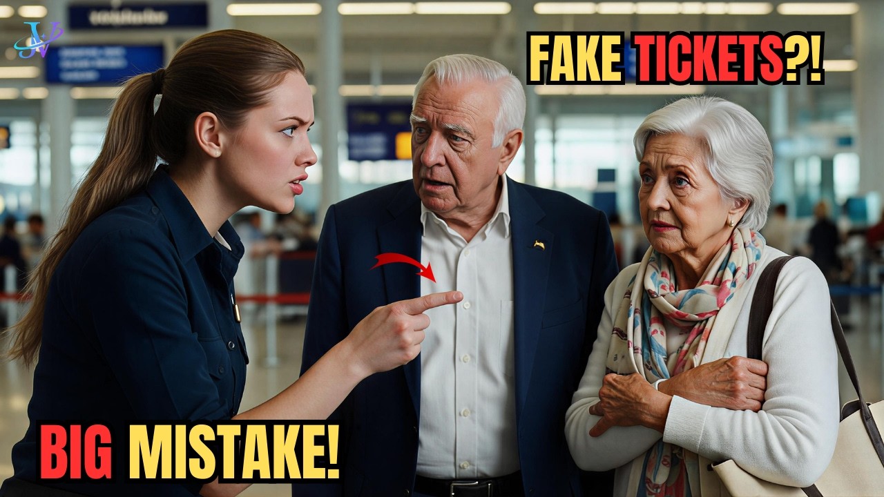 😡 They Barred The Elderly Couple — One Passport Scan Confirmed They Created The Airline