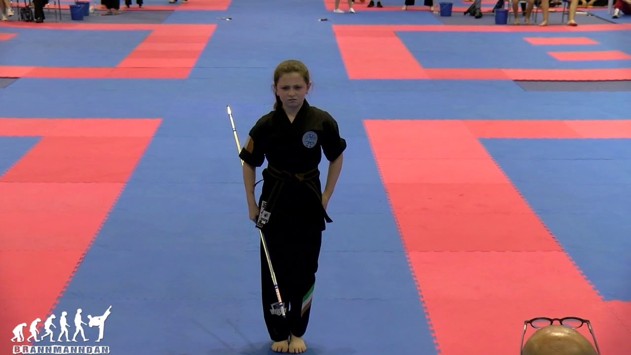 Leah Kiernan Musical Forms with Weapons WAKO European Championships 2019